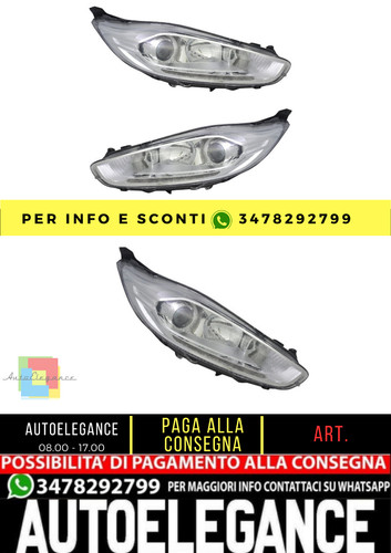 Set fari per ford fiesta - fari,