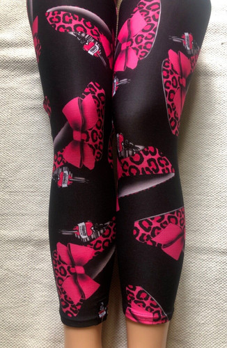 Scarpe leopardo rosa