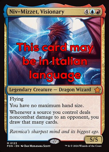 Mtg niv mizzet - mtg, niv-mizzet,
