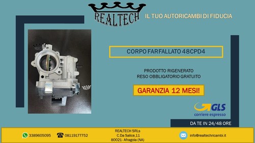 Corpo farfallato magneti - farfallato,