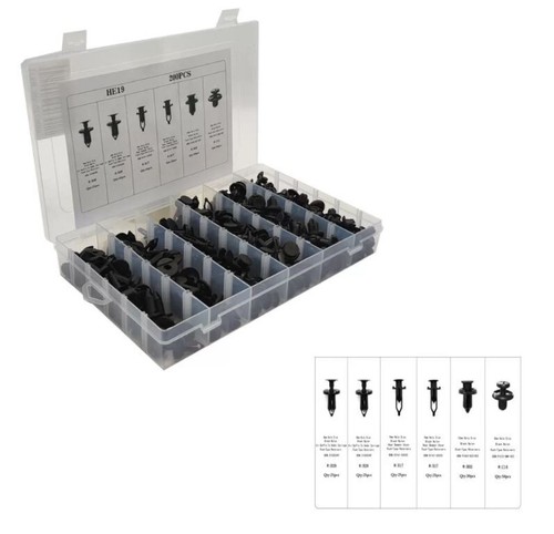 Set rivetti plastica a - rivetti,