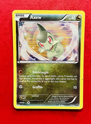 Lotto carte pokemon - carte, axew