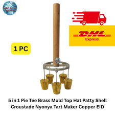 5 in 1 torta Tee ottone stampo