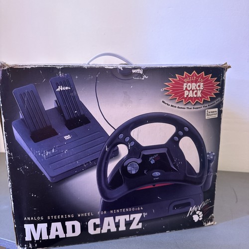 Nintendo volant mad catz - 64,