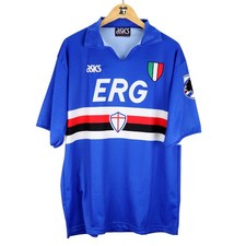 1991-92 Sampdoria Maglia Asics