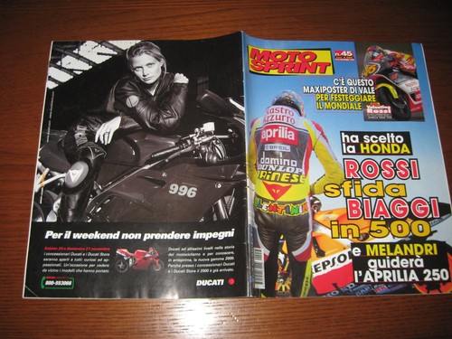 Motosprint 1999 test ducati - motosprint, 1999/45