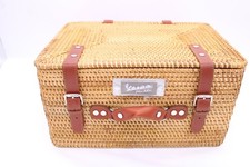 Cestino picnic originale vimini valigia cestino bagagli Vespa picnic