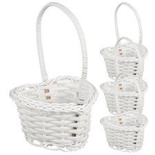  4 Pcs Woven Flower Baskets