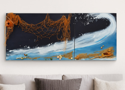 Quadro astratto moderno - quadro,