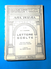 LETTERE SCELTE DI M.T. CICERONE TESTO LATINO VERSIONE ITALIANA COLLEZIONE- (110)