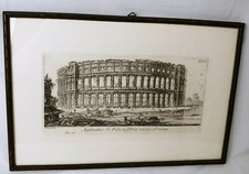 Piranesi incisione anfiteatro - incisione,
