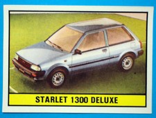 FIGURINA PANINI-AUTO 2000-STARLET 1300 DELUXE-n° 220-NUOVA