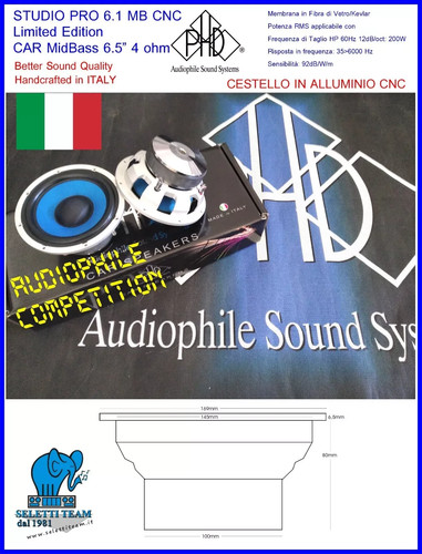 Phd audiophile studio pro cnc - studio,