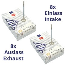 8x Inlet+Outlet Valve For