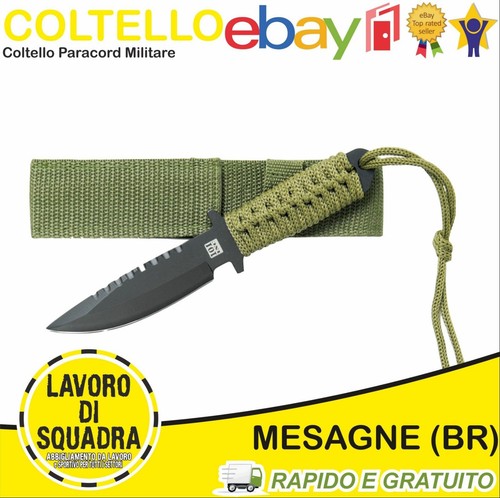 Coltello militare paracord - coltello,