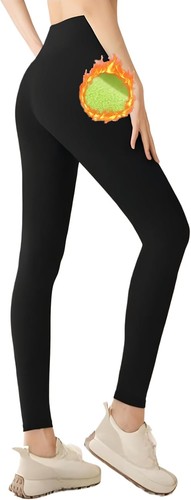 Leggings termici donna vita