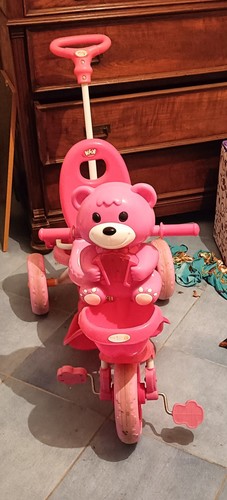 Triciclo rosa orsetto con - triciclo,