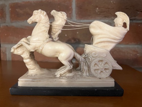 Statua carro romano - carro, del