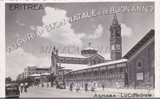 ERITREA - Asmara, Cattedrale, Auguri di Buon Natale e Buon Anno, Foto Cartolina