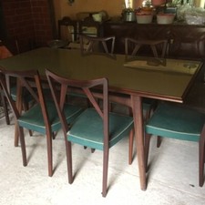 Tavolo soggiorno vintage con