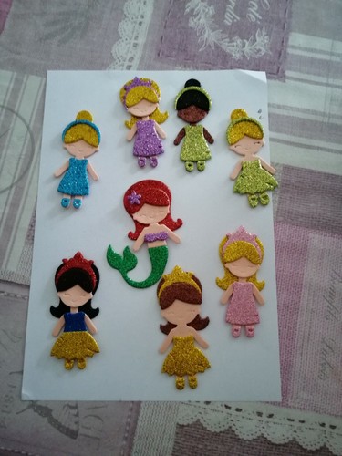 Principesse gomma eva - principesse,