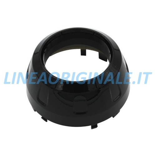 Anello nero griglia - nero,