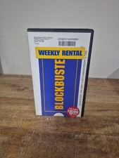 Blockbuster Video VHS Tape