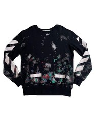 Felpa Off White Nera Taglia S