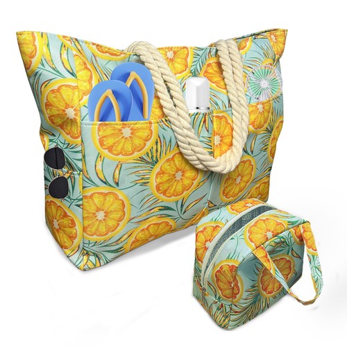 Borsa spiaggia xxl con - spiaggia,