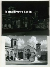 NORCIA - PERUGIA - NEGATIVA IN LASTRA DI VETRO E BOZZA FOTOGRAFICA - unica
