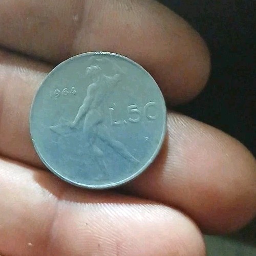 Lire 1964 errore conio - lire,