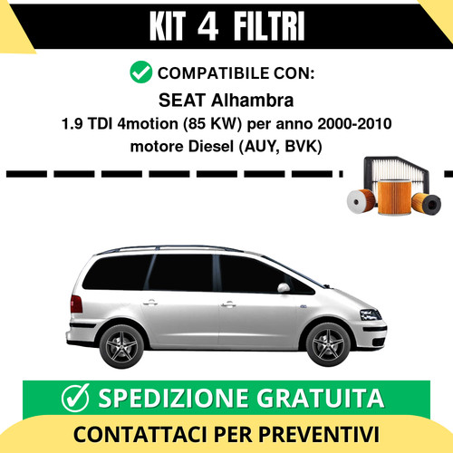 Kit filtri risparmio - filtri, per