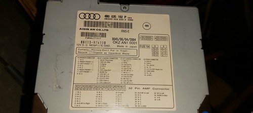 Navigatore audi rns plus - plus,