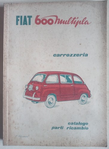 Fiat 600 multipla catalogo - fiat,