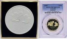 Moneta 100 dollari Canada 1990