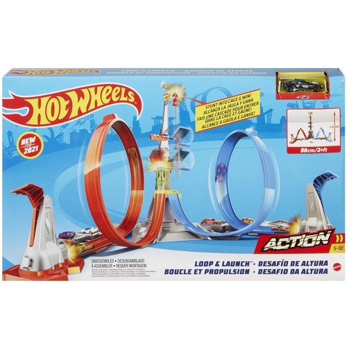 Hot wheels set piste - piste, doppio