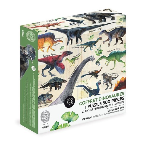 Puzzle 500 pièces dinosaures - puzzle,