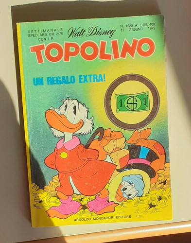 Walt disney topolino - -, n.1229