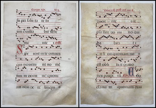 Antifonario pergamena - antifonario,