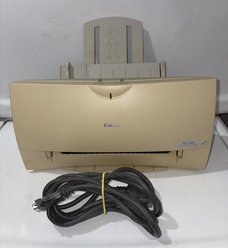 Vtg 1990s canon bjc 4300 - 4300, color