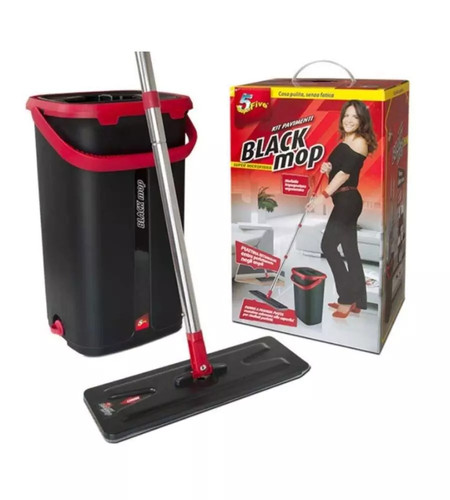 Kit lavapavimenti black - black, mop