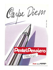 PROMOCARD N. 242 - Pentel Pensiero Preciso Carpe Diem - rara