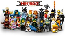 LEGO 71019 THE NINJAGO MOVIE Serie Minifigures (Scegli il Personaggio dal Menu) 