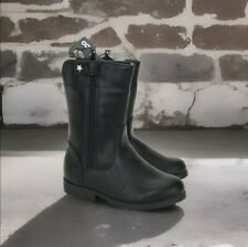 Stivali neri in ecopelle per bambina - taglia 8 stelle con cerniera Wonder Nation