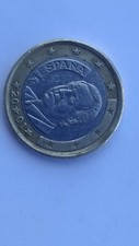 1 EURo 2001 CARLOS SPAGNA MONETA RARA PER COLLEZIONISTI ERRORI CONIO Fron/Retro 