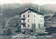 h352 cartolina provincia di bergamo - boario di gromo  bar ristorante edelweiss