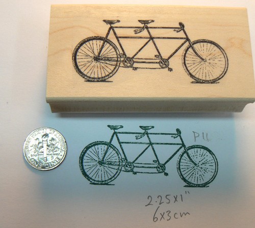 Timbro gomma bici - , tandem
