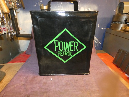 Vintage gallon petrol can - gallon,
