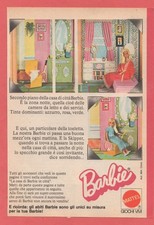 MATTEL: Barbie Casa Anno 1975 pubblicità vintage advertising werbung clipping