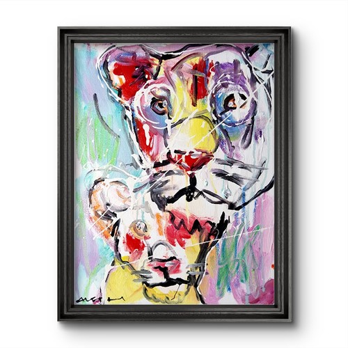 Quadro tela aleph originale - su,